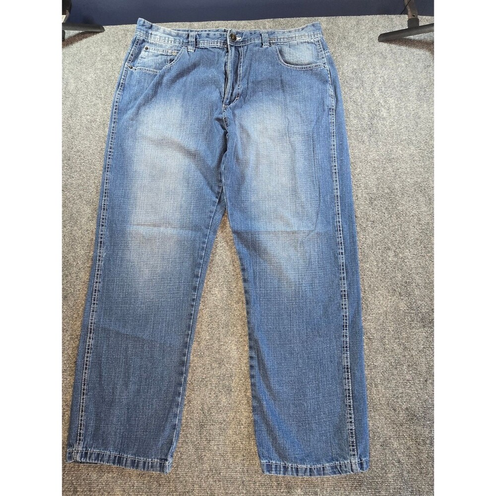 Southpole Baggy Jeans Mens 40x34 Y2K Relaxed Fit Skater Streetwear Denim